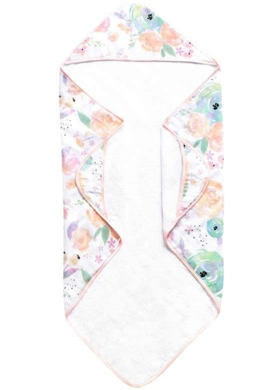 Copper Pearl Muslin Hooded Towel - Bloom - X001DN56IP