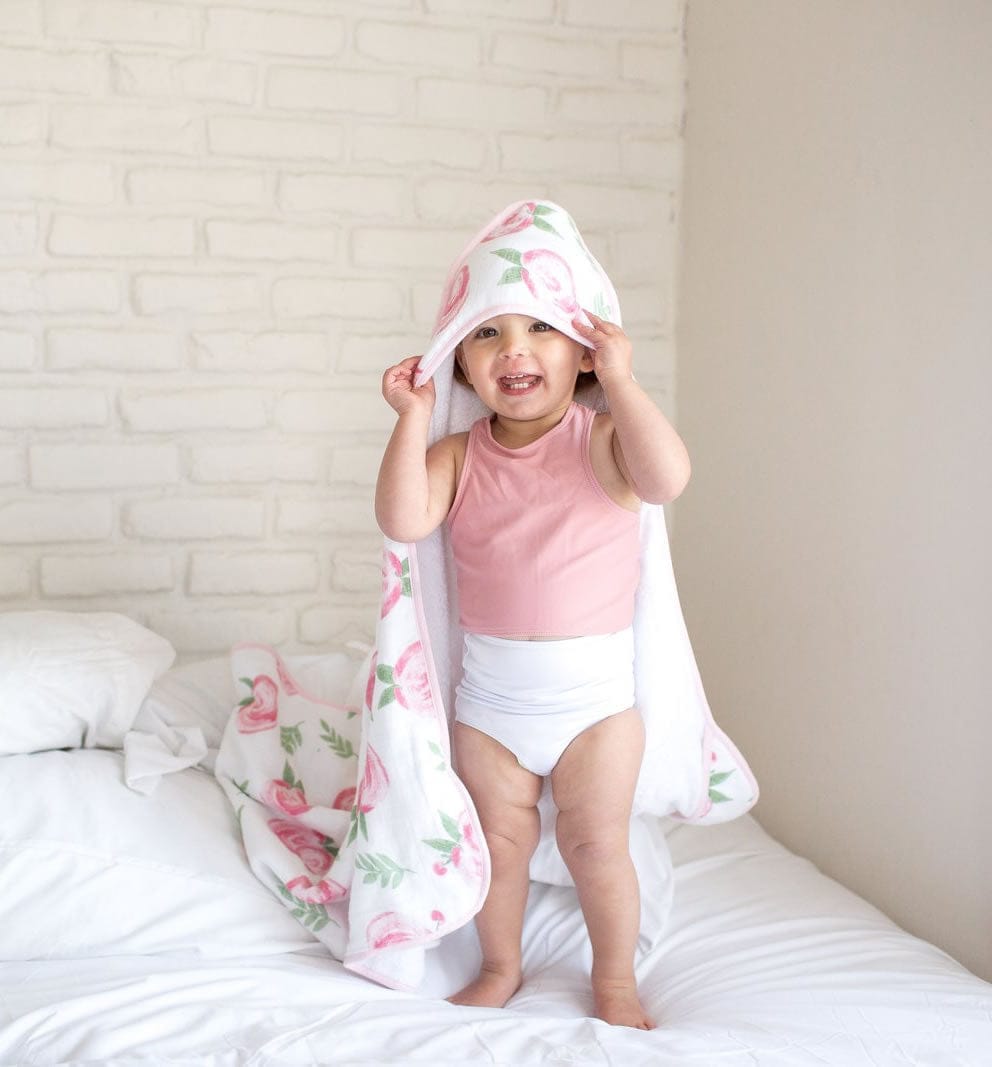 Copper Pearl Muslin Hooded Towel - Grace - X0019KKYR5