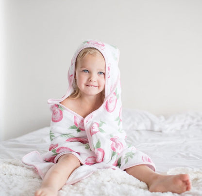 Copper Pearl Muslin Hooded Towel - Grace - X0019KKYR5