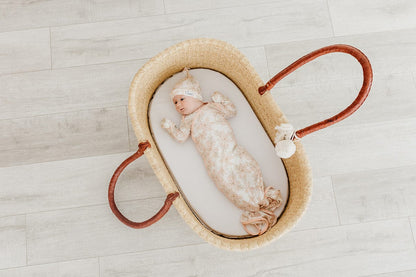 Copper Pearl Newborn Knotted Gown - Kiana - X002S90UHF