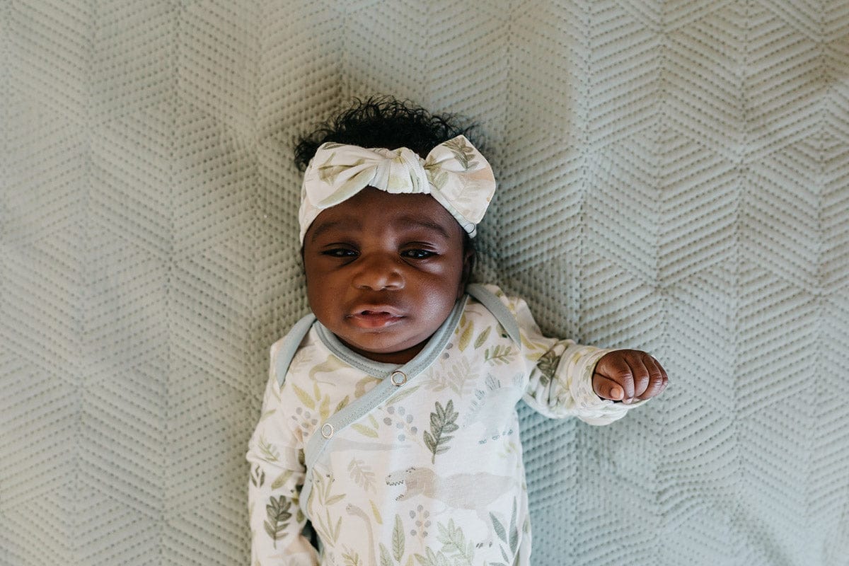 Copper Pearl Newborn Knotted Gown - Rex - X002QRKWXL