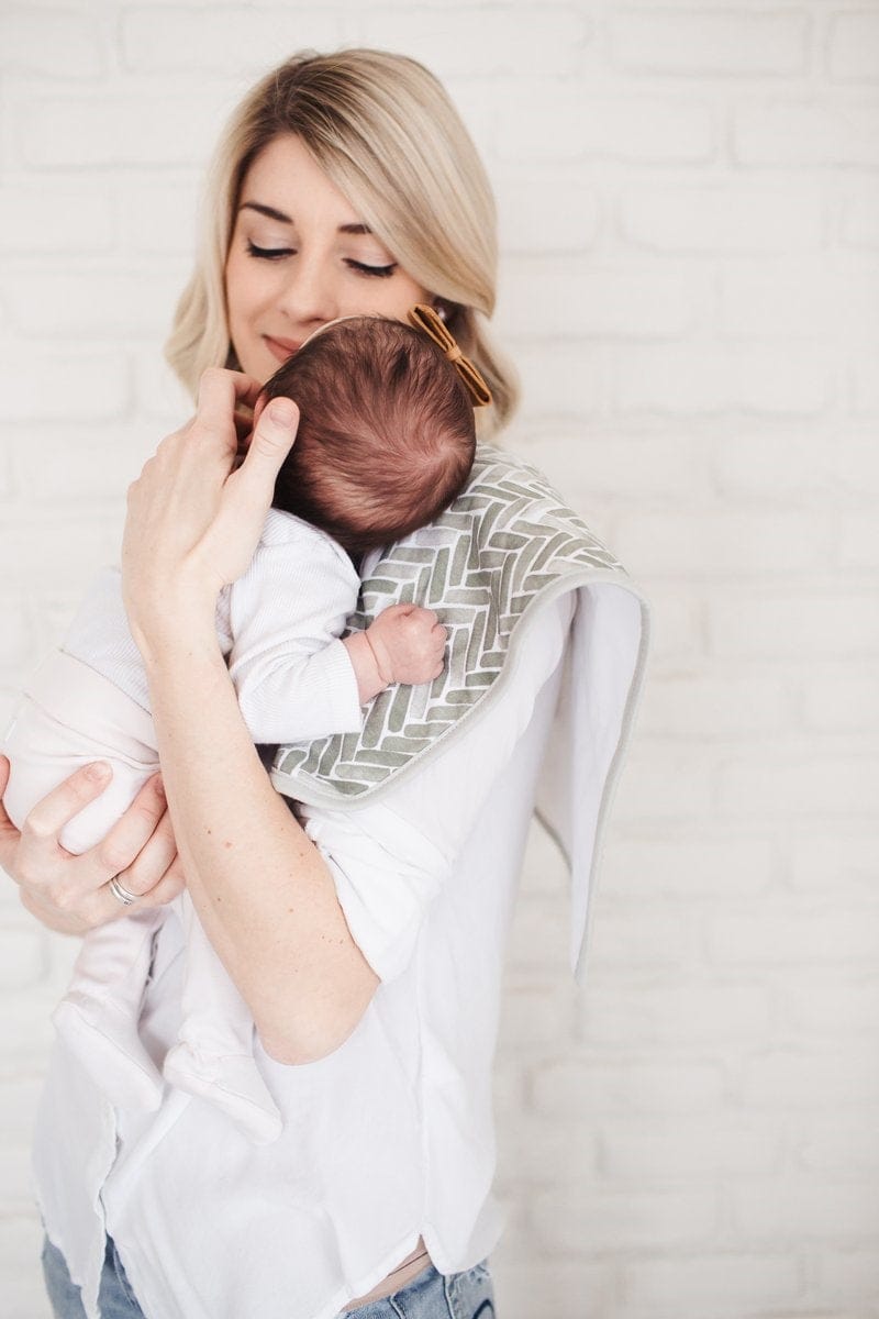 Copper Pearl Premium Burp Cloths, 3 Pack - Alta