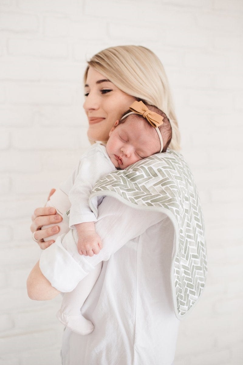 Copper Pearl Premium Burp Cloths, 3 Pack - Alta