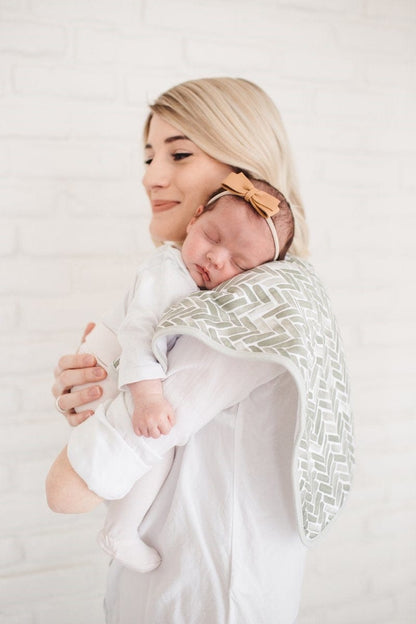 Copper Pearl Premium Burp Cloths, 3 Pack - Alta