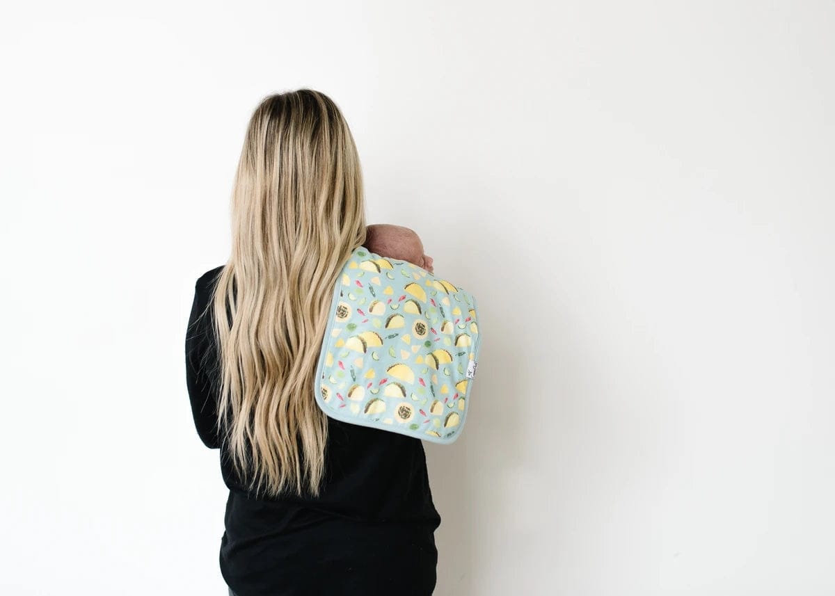 Copper Pearl Premium Burp Cloths, 3 Pack - Baja - X0028Q6WNT