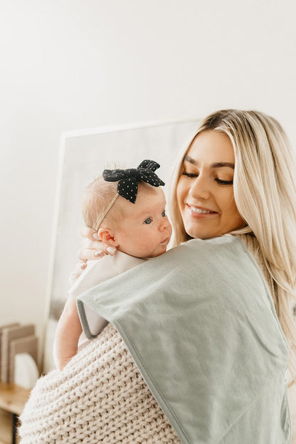 Copper Pearl Premium Burp Cloths, 3 Pack - Blaze - X002MLO4C1