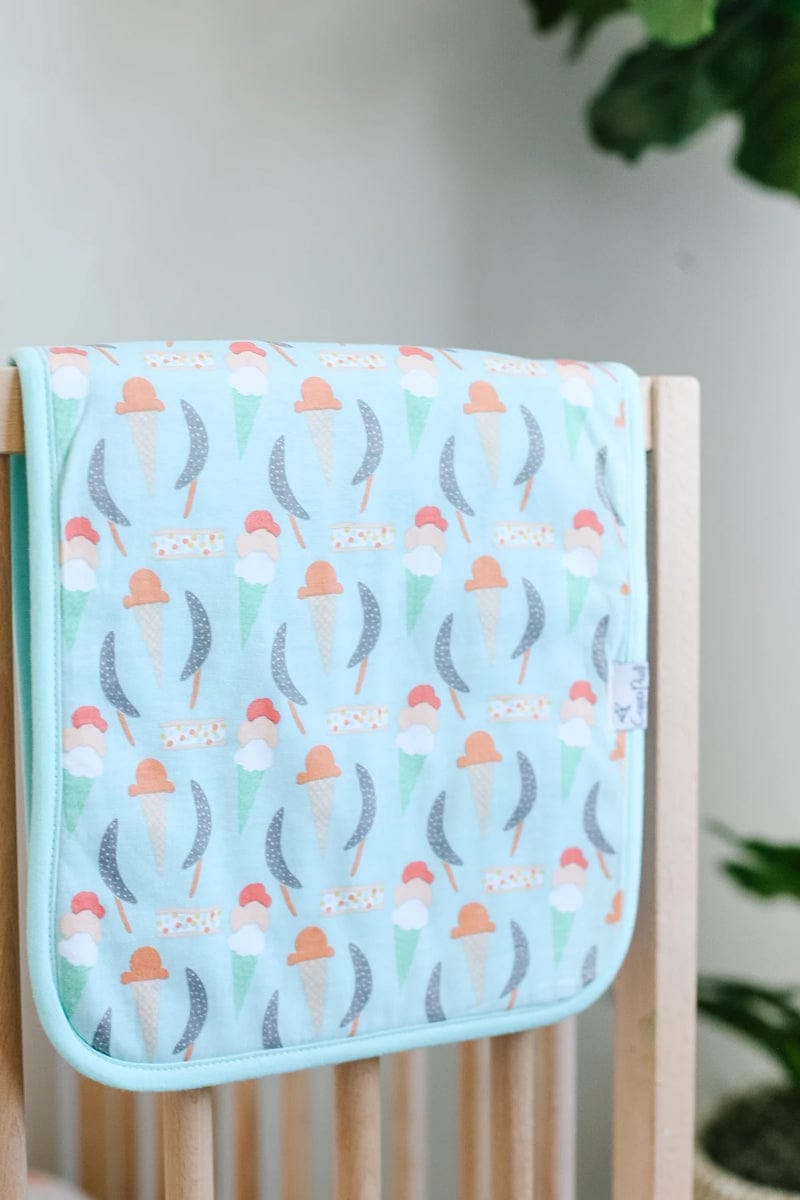 Copper Pearl Premium Burp Cloths, 3 Pack - Bruno