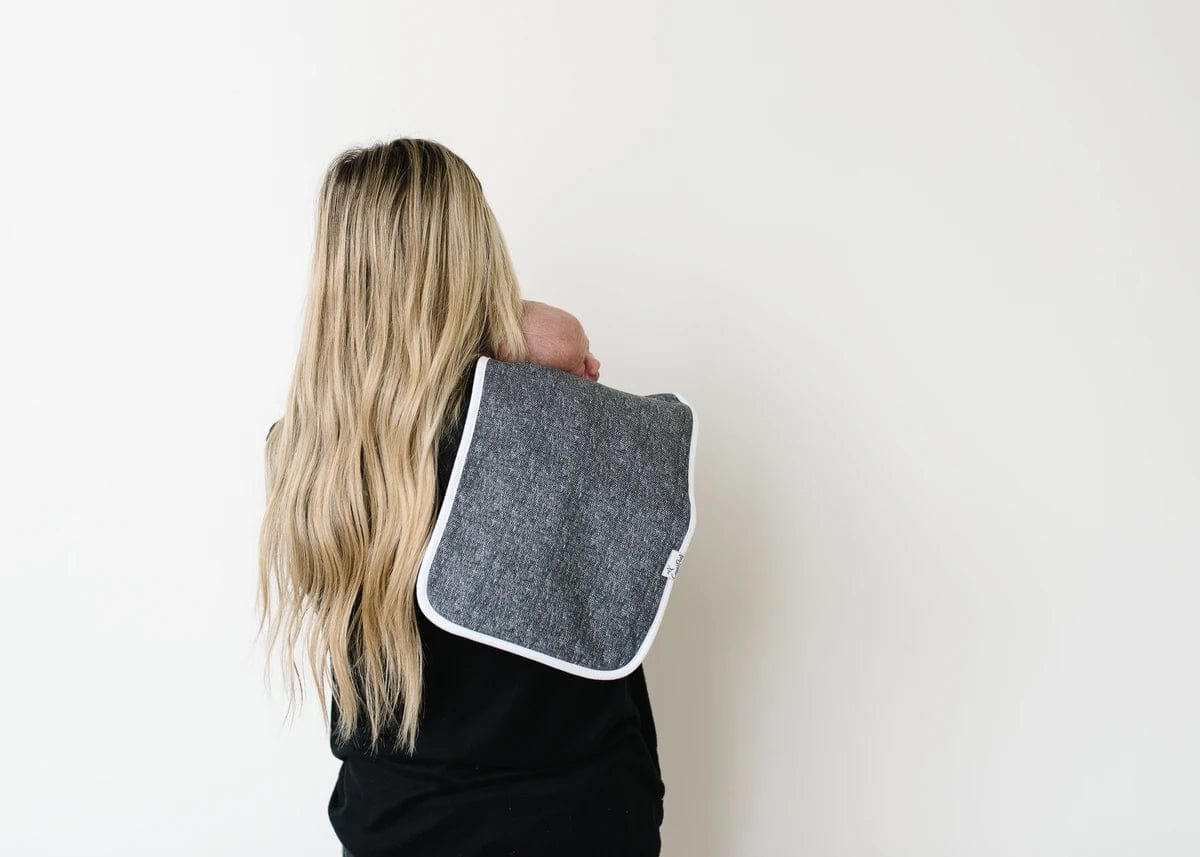 Copper Pearl Premium Burp Cloths, 3 Pack - Citrus - X002ERYZBN