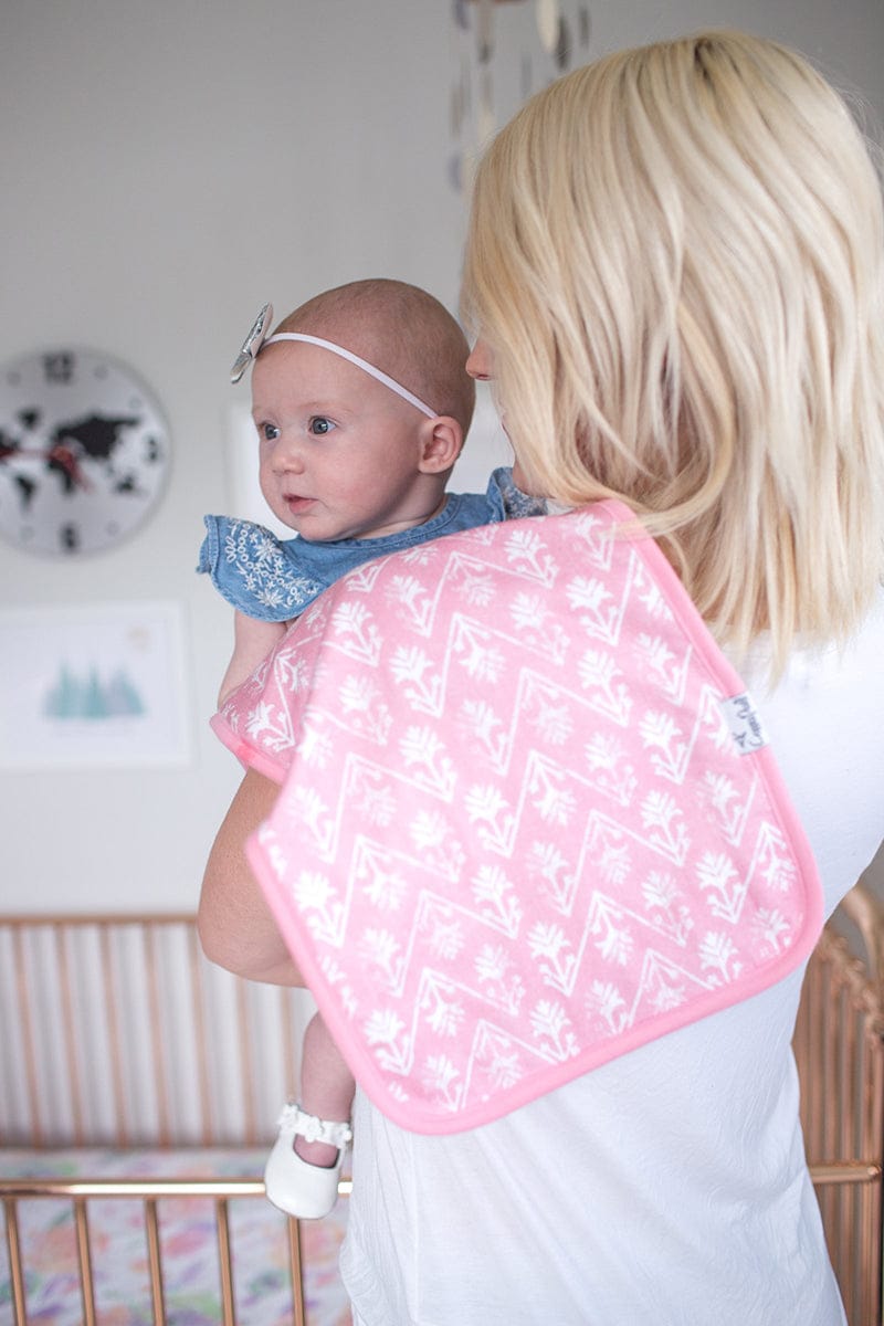 Copper Pearl Premium Burp Cloths, 3 Pack - Claire - X001DES2NP