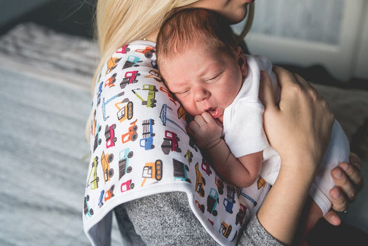 Copper Pearl Premium Burp Cloths, 3 Pack - Diesel