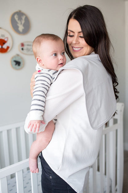 Copper Pearl Premium Burp Cloths, 3 Pack - Grey - X001DQKWNL