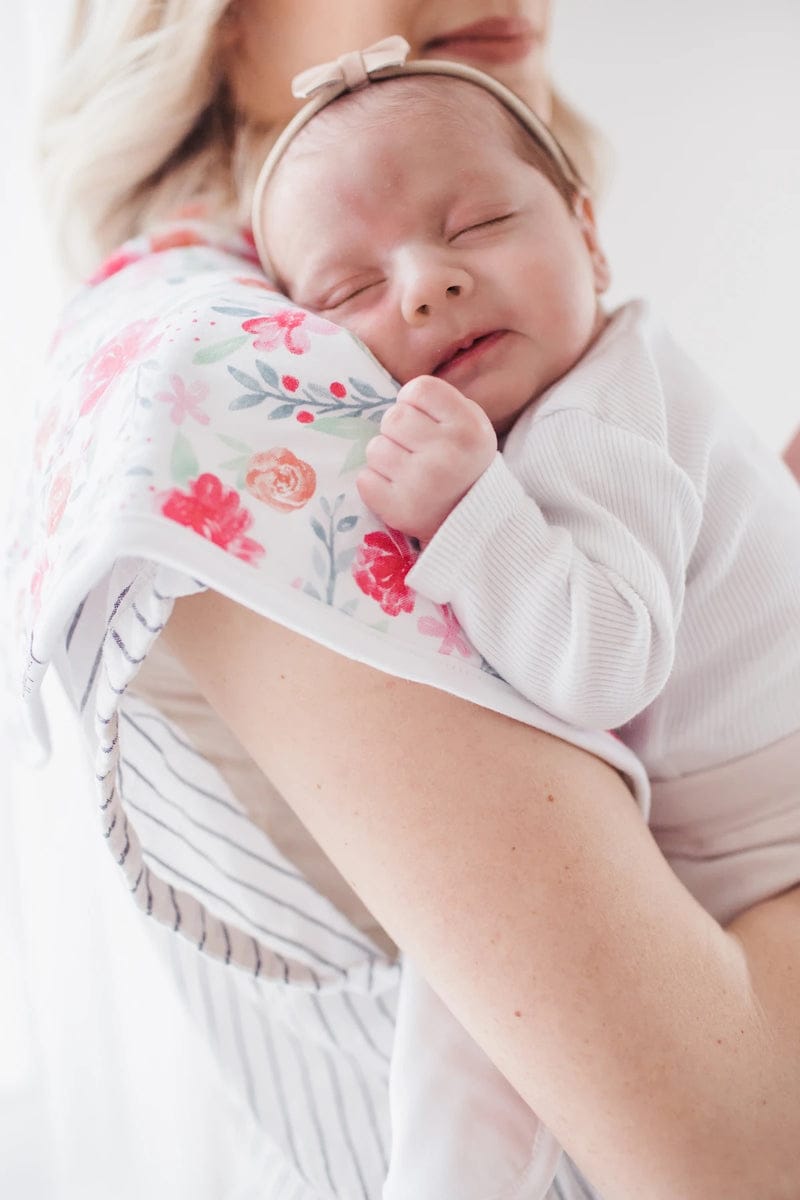 Copper Pearl Premium Burp Cloths, 3 Pack - June - X001Q84FNJ