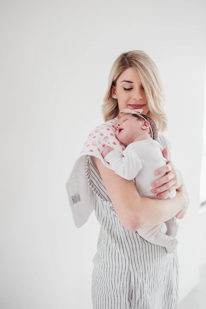 Copper Pearl Premium Burp Cloths, 3 Pack - June - X001Q84FNJ