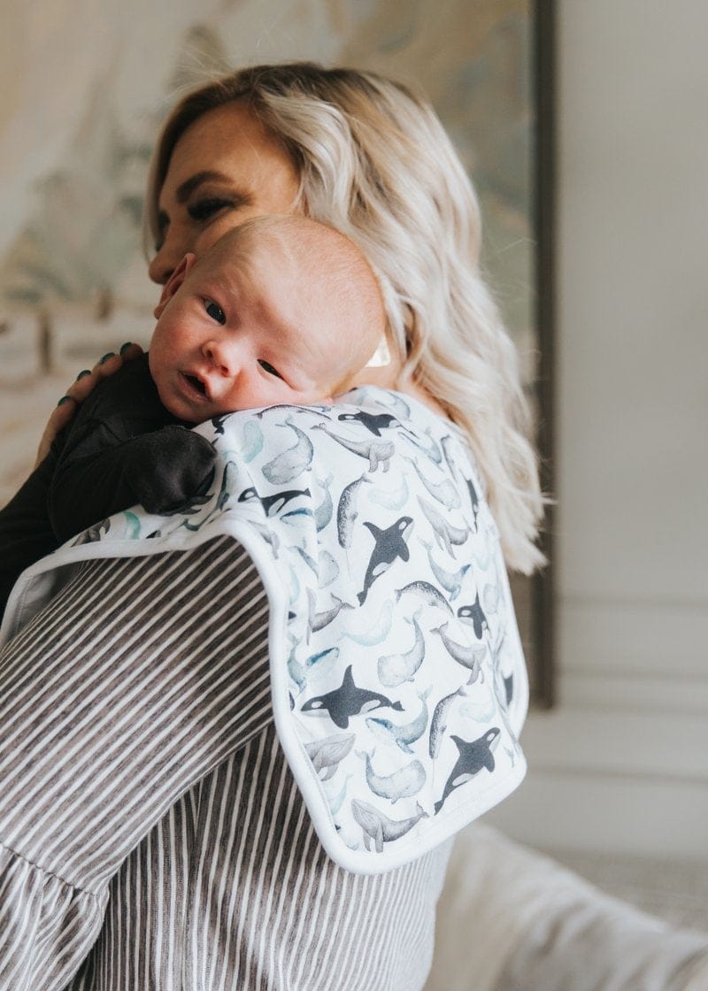 Copper Pearl Premium Burp Cloths, 3 Pack - Kai - X0022UOANZ