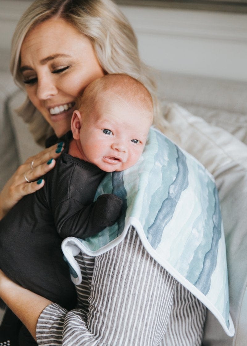 Copper Pearl Premium Burp Cloths, 3 Pack - Kai - X0022UOANZ