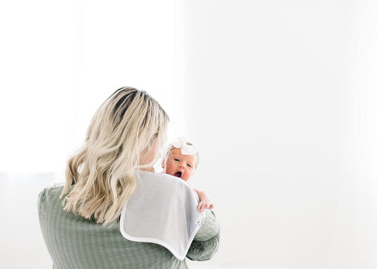 Copper Pearl Premium Burp Cloths, 3 Pack - Lennon