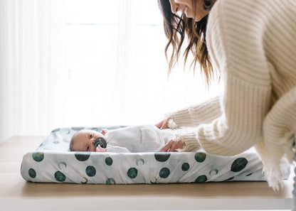 Copper Pearl Premium Knit Diaper Changing Pad Cover - Lunar - X0029GAOQ9