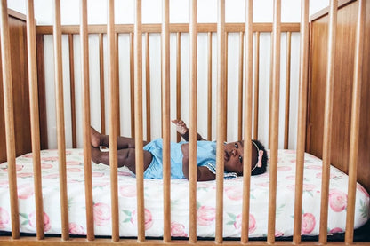 Copper Pearl Premium Fitted Crib Sheet - Grace - X001Z6KM0R