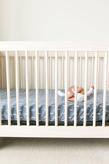 Copper Pearl Premium Fitted Crib Sheet - North - X001Z6KPLN