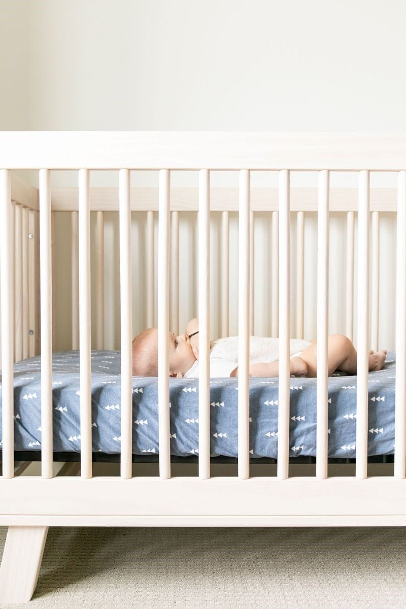 Copper Pearl Premium Fitted Crib Sheet - North - X001Z6KPLN