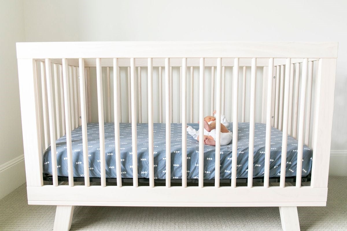 Copper Pearl Premium Fitted Crib Sheet - North - X001Z6KPLN