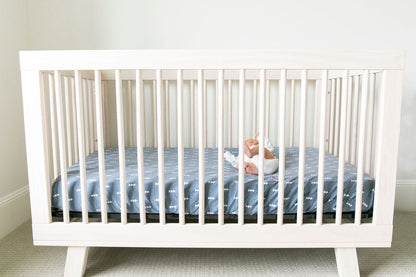 Copper Pearl Premium Fitted Crib Sheet - North - X001Z6KPLN