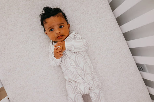 Copper Pearl Zip-up Footie - Bliss (3-6M) - X003QEOYGT