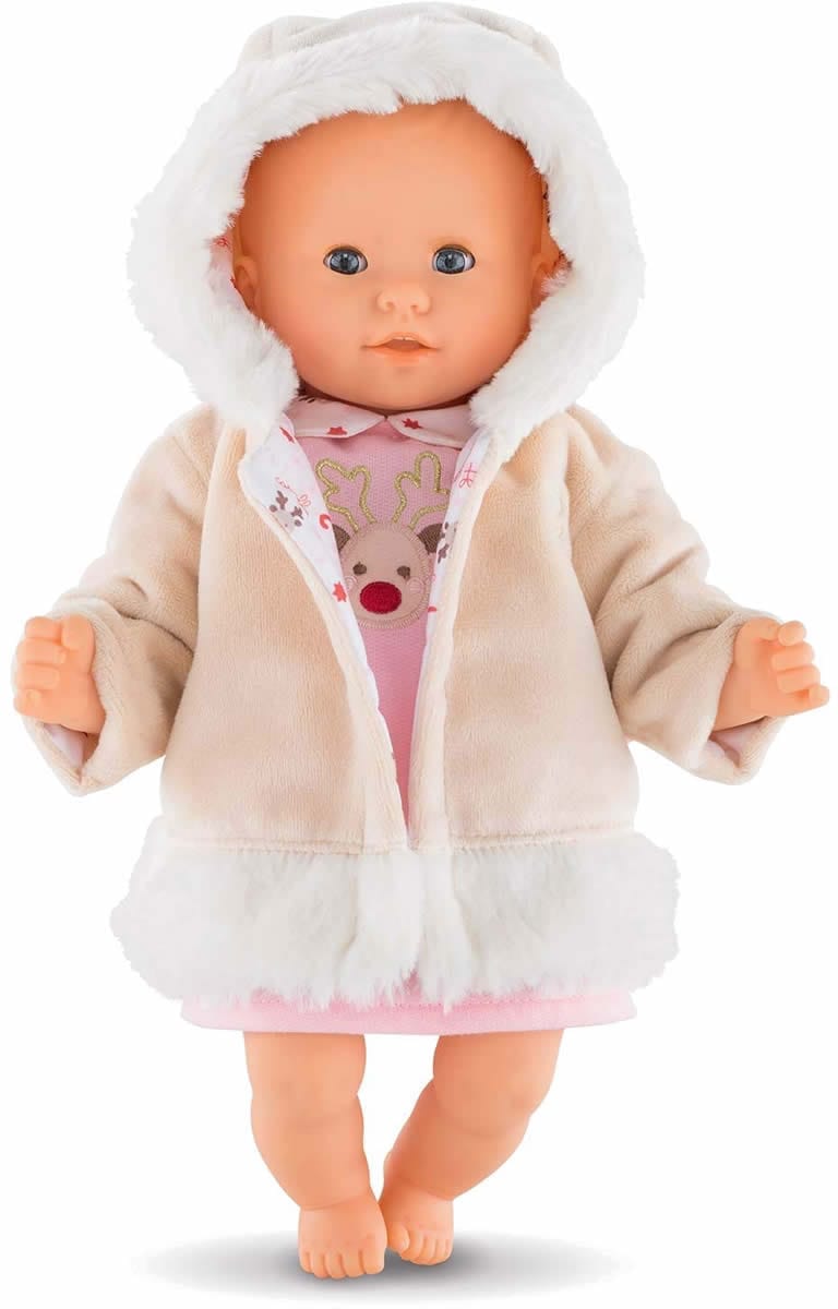 Corolle Happy Reindeer Coat for 12" Baby Dolls - FPP46