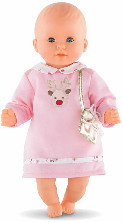 Corolle Happy Reindeer Dress for 12" Baby Dolls - FPP43