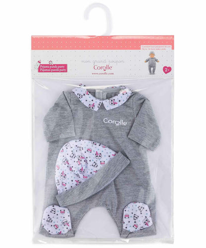 Corolle Panda Party Pajamas for 14" Baby Dolls - FPP30