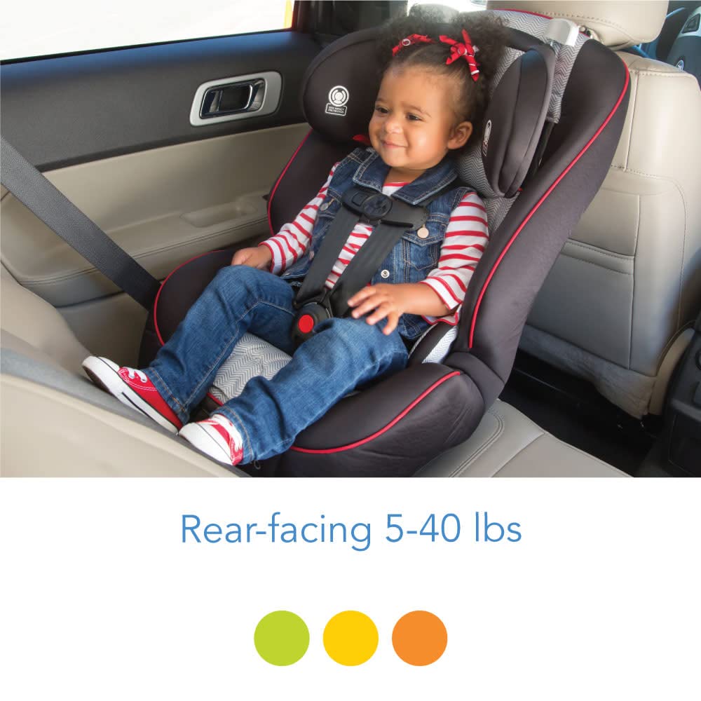 Cosco Easy Elite Lightweight All-in-One Convertible Car Seat - Spring Petals - CC256FMF