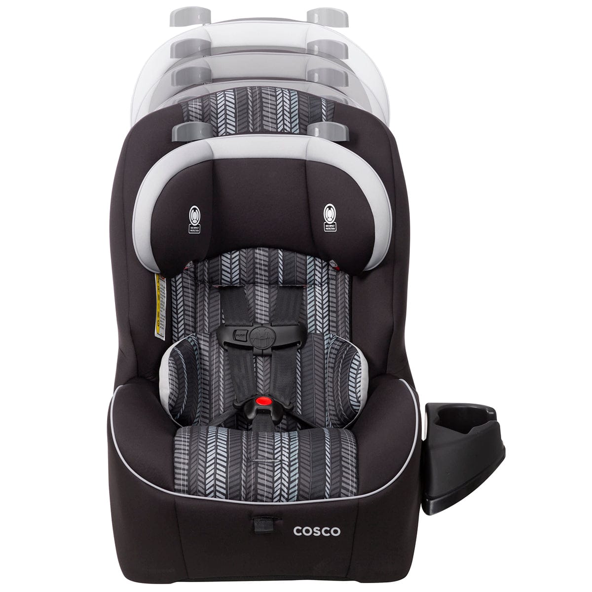 Cosco Easy Elite Lightweight All-in-One Convertible Car Seat - Wilder - CC256FME