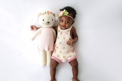 Cuddle+Kind Hand Knit Doll - Charlotte the Dog, 20" - DOGCHA001