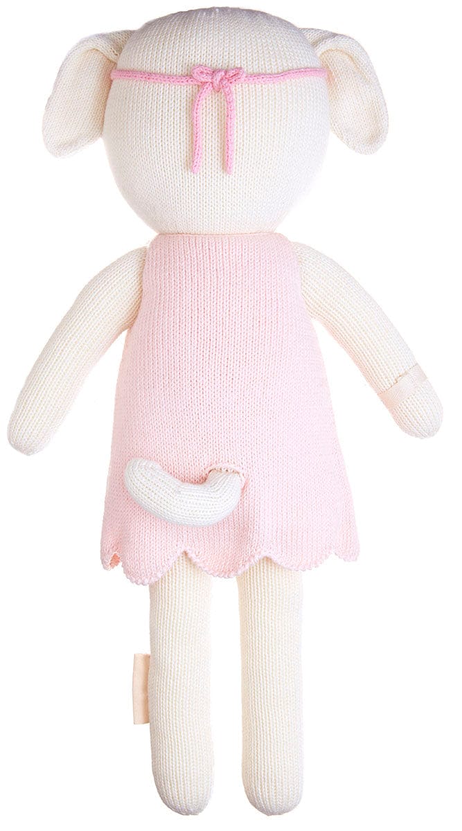 Cuddle+Kind Hand Knit Doll - Charlotte the Dog, 20" - DOGCHA001