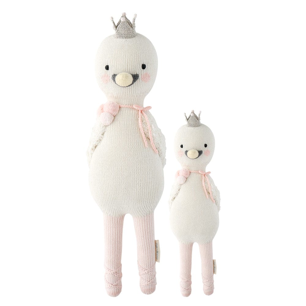 Cuddle+Kind Hand Knit Doll - Harlow the Swan, 20" - SWAHAR001