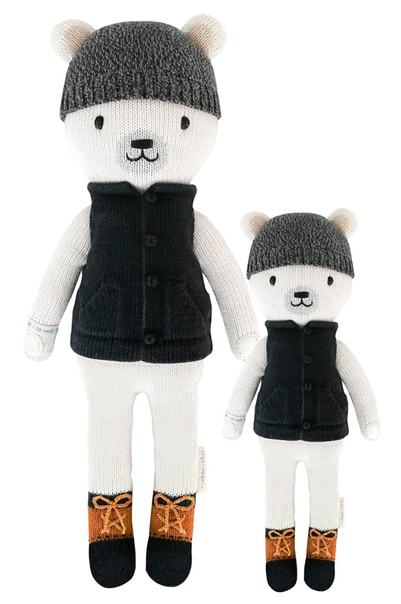 Cuddle+Kind Hand Knit Doll - Hudson the Polar Bear, 20" - POLHUD001