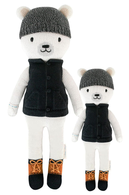 Cuddle+Kind Hand Knit Doll - Hudson the Polar Bear, 20" - POLHUD001