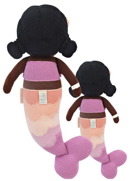 Cuddle+Kind Hand Knit Doll - Mini Maya the Mermaid, 13" - MERMAYMIN2