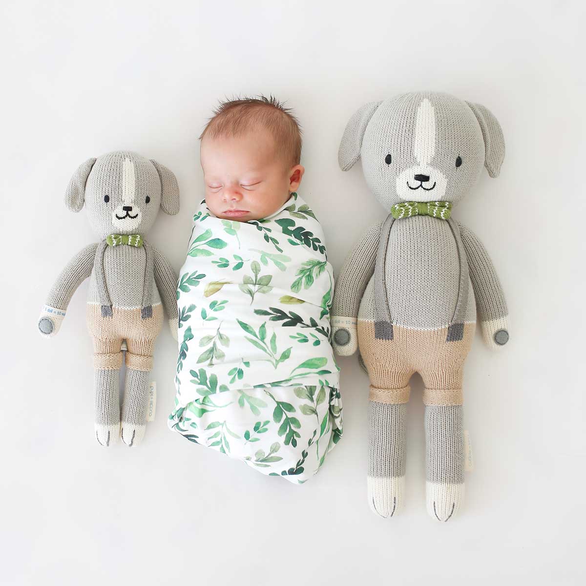 Cuddle+Kind Hand Knit Doll - Noah the Dog, 20" - DOGNOA001