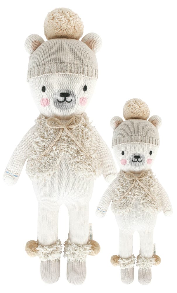 Cuddle+Kind Hand Knit Doll - Stella the Polar Bear, 20" - POLSTE001