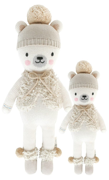 Cuddle+Kind Hand Knit Doll - Stella the Polar Bear, 20" - POLSTE001