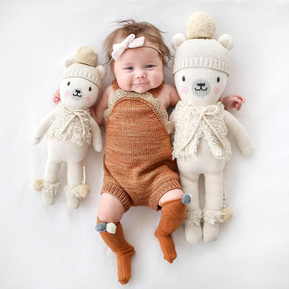 Cuddle+Kind Hand Knit Doll - Stella the Polar Bear, 20" - POLSTE001