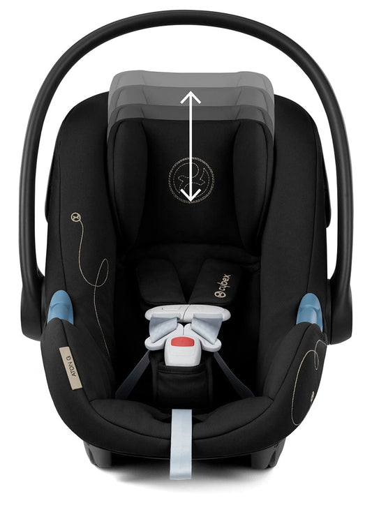 Cybex Aton G Infant Car Seat - Moon Black - 522001441