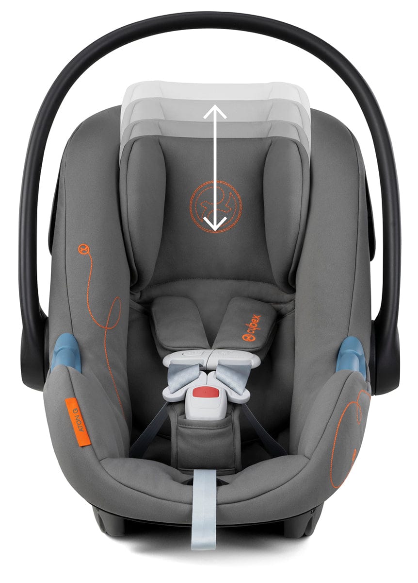 Cybex Aton G Swivel Infant Car Seat - Lava Grey