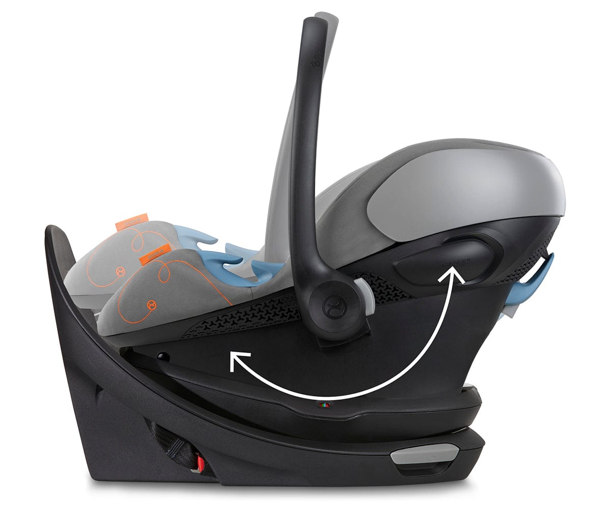 Cybex Aton G Swivel Infant Car Seat - Lava Grey