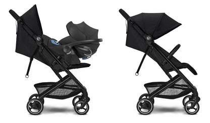 Cybex Beezy 2 Compact Stroller - Moon Black