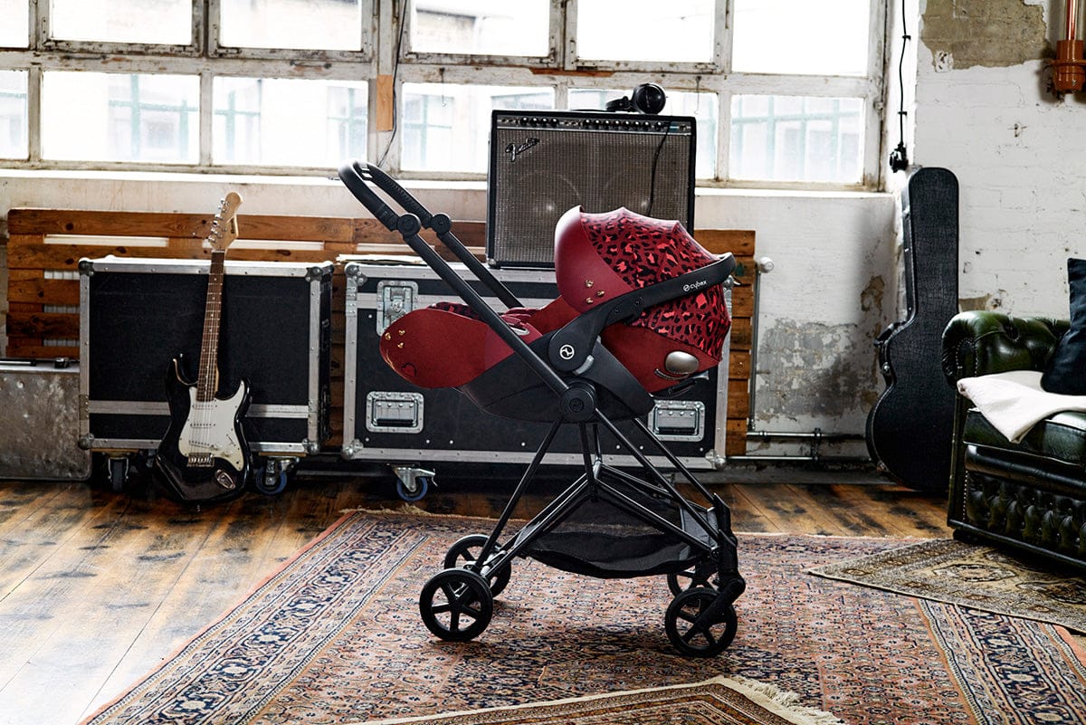 Cybex Cloud Q Sensorsafe Reclining Infant Car Seat - Rockstar by Alec Voelkel - 522000405