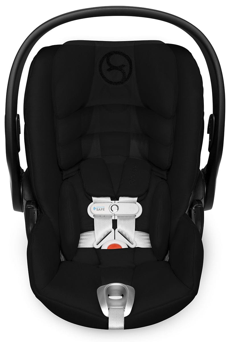 Cybex COYA Compact Stroller + Cloud Q SensorSafe Travel System Bundle - Chrome / Off White / Stardust Black - 522004413-519003939