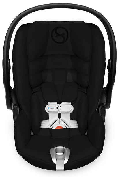 Cybex COYA Compact Stroller + Cloud Q SensorSafe Travel System Bundle - Chrome / Off White / Stardust Black - 522004413-519003939