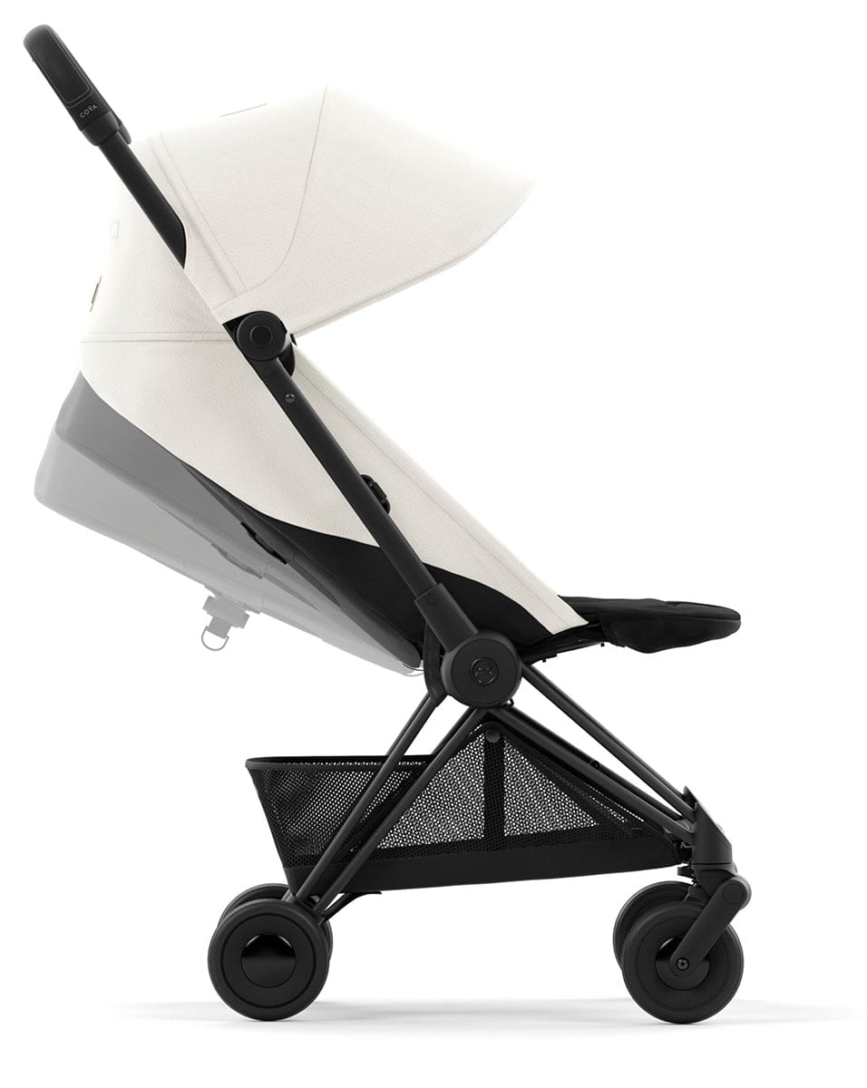 Cybex COYA Compact Stroller - Matte Black / Off White - 522004343